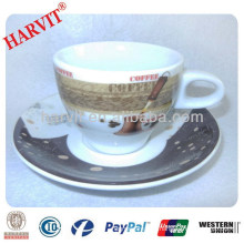 Hot Selling Ceramic Product Set Small Cup and Saucer